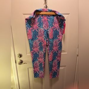 Lilly Pulitzer pineapple leggings
